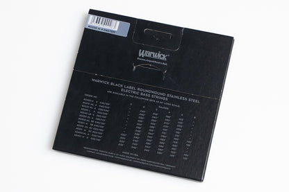 【new】Warwick / Black Label Bass String Set for 4st Stainless 045/105【GIB Yokohama】