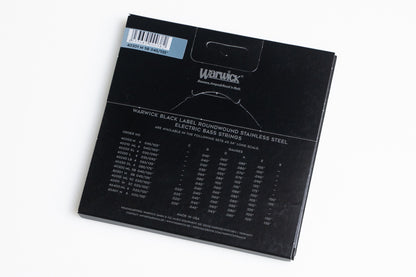 【new】Warwick / Black Label Bass String Set for 5st Stainless 045/135【GIB Yokohama】