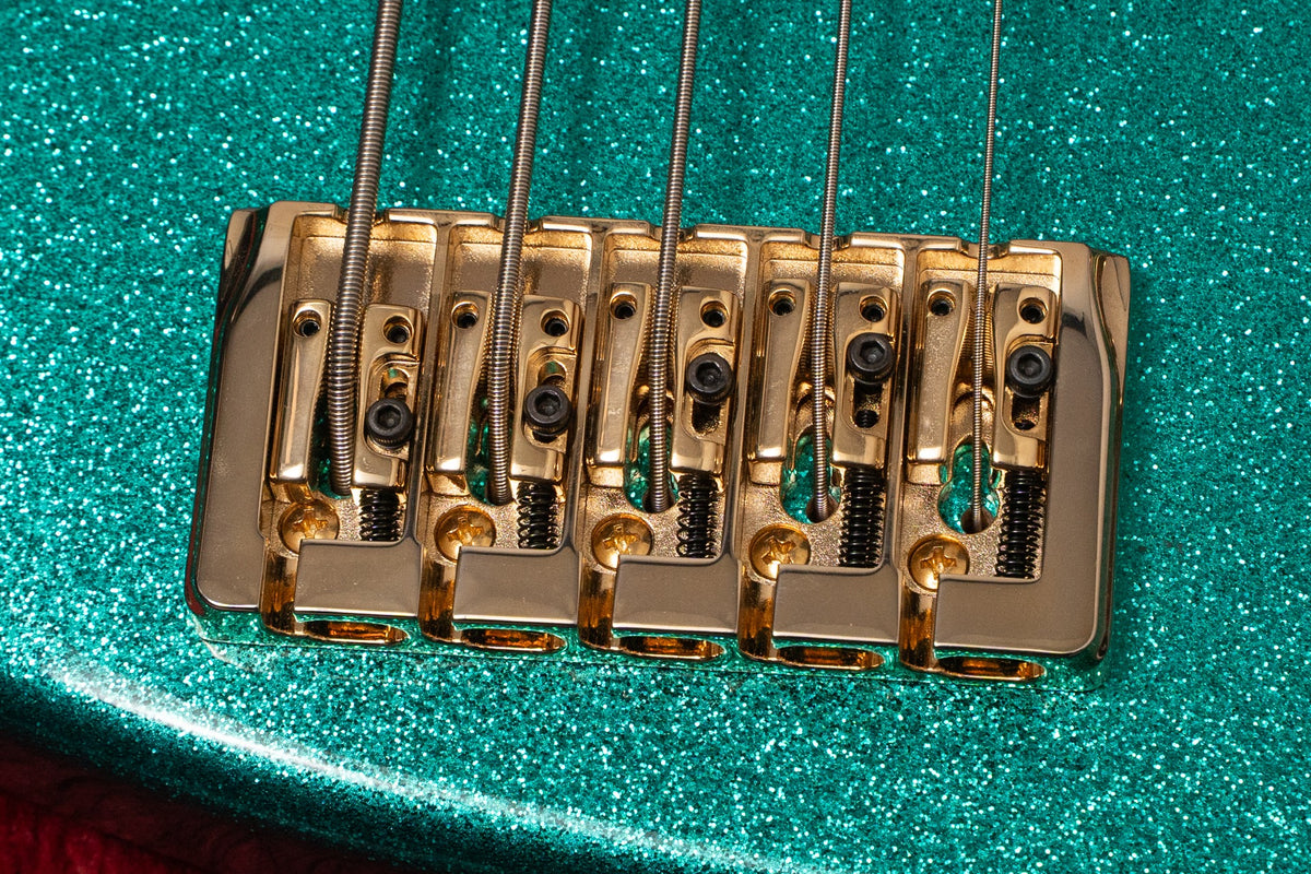 【new】Swing Guitars / Jazz Deluxe 5 Metallic Teal Green 4.805kg #26010051【GIB Yokohama】