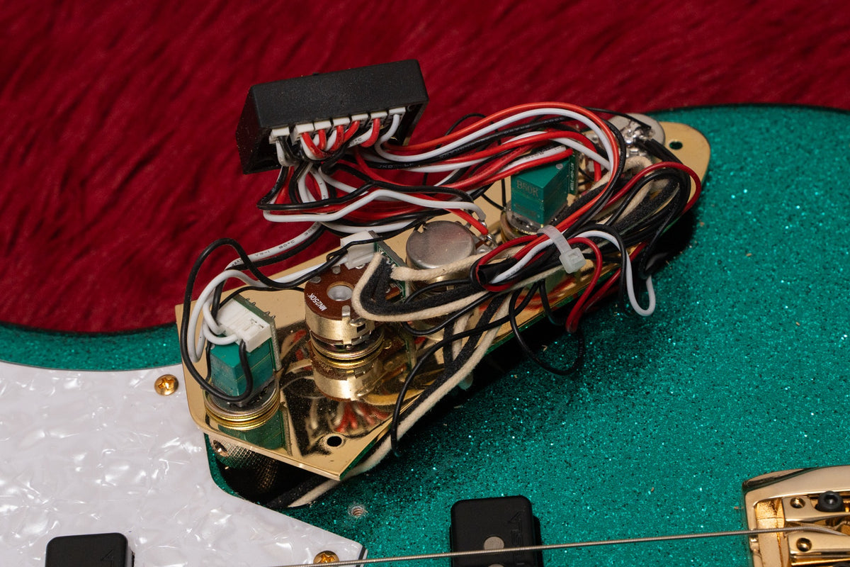 【new】Swing Guitars / Jazz Deluxe 5 Metallic Teal Green 4.805kg #26010051【GIB Yokohama】