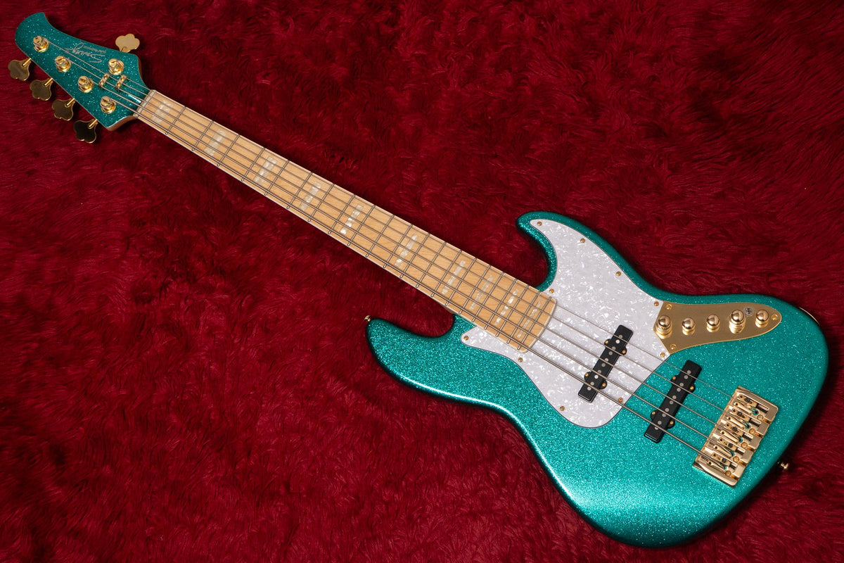 【new】Swing Guitars / Jazz Deluxe 5 Metallic Teal Green 4.765kg #26010044【GIB Yokohama】