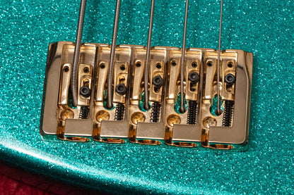 【new】Swing Guitars / Jazz Deluxe 5 Metallic Teal Green 4.765kg #26010044【GIB Yokohama】