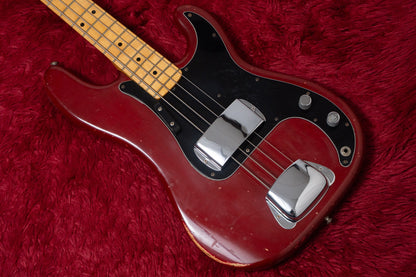 【used】Fender / 1980 Precision Bass Morocco Red 4.545kg #S887005【GIB Yokohama】