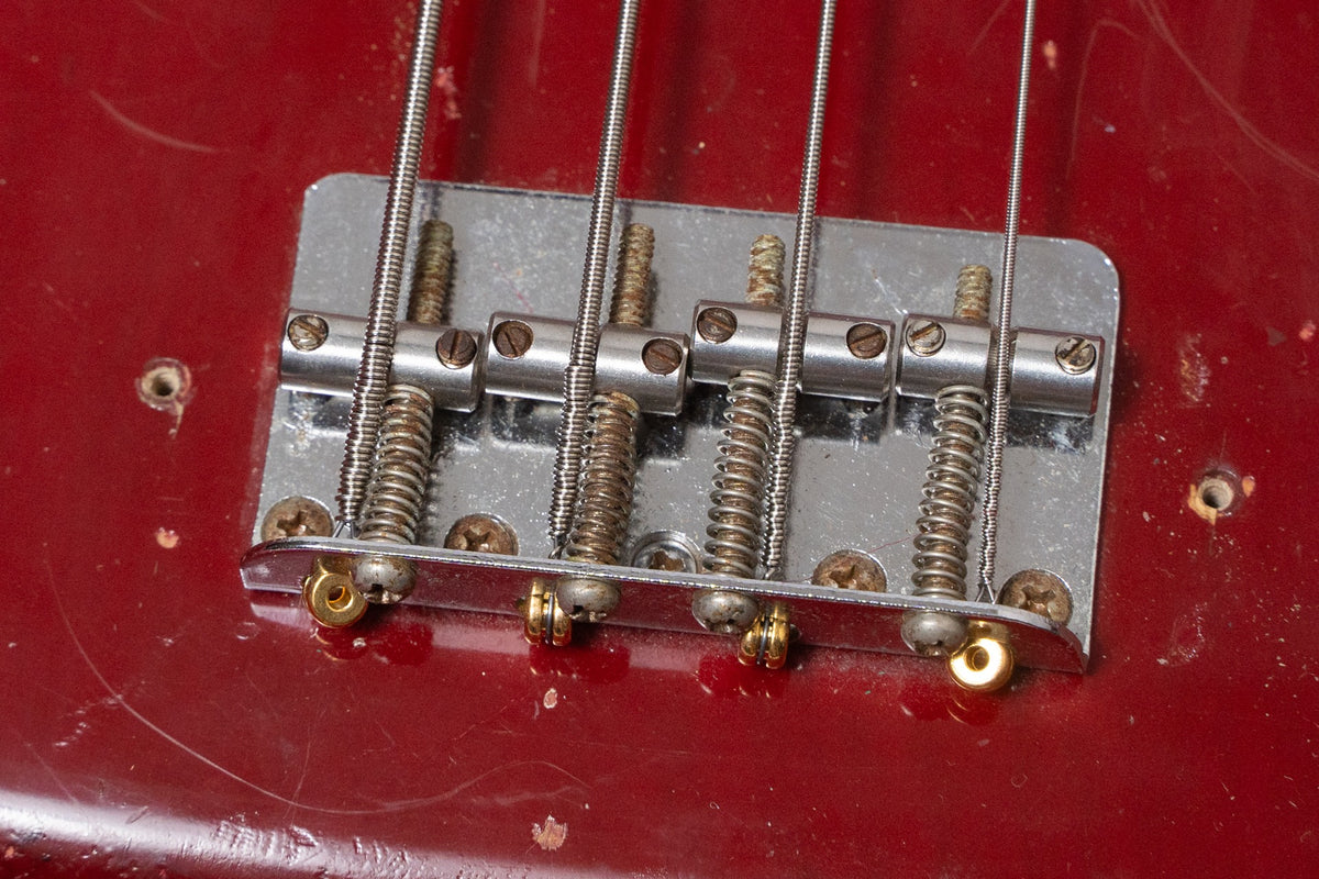 【used】Fender / 1980 Precision Bass Morocco Red 4.545kg #S887005【GIB Yokohama】