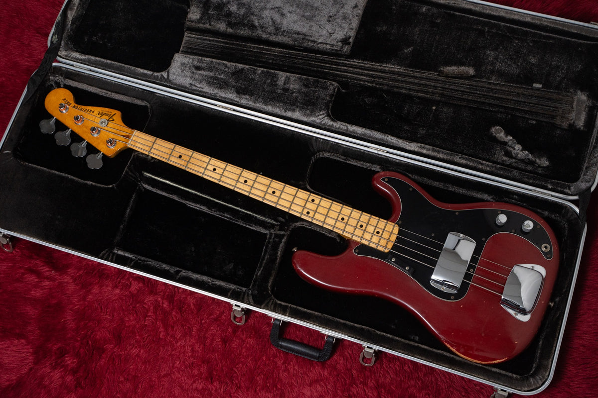 【used】Fender / 1980 Precision Bass Morocco Red 4.545kg #S887005【GIB Yokohama】
