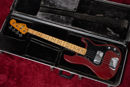 【used】Fender / 1980 Precision Bass Morocco Red 4.545kg #S887005【GIB Yokohama】