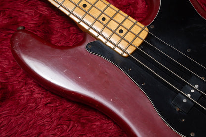 【used】Fender / 1980 Precision Bass Morocco Red 4.545kg #S887005【GIB Yokohama】
