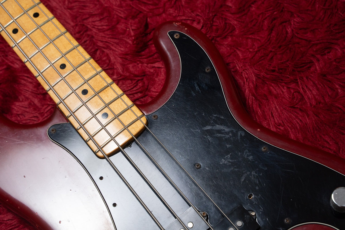 【used】Fender / 1980 Precision Bass Morocco Red 4.545kg #S887005【GIB Yokohama】
