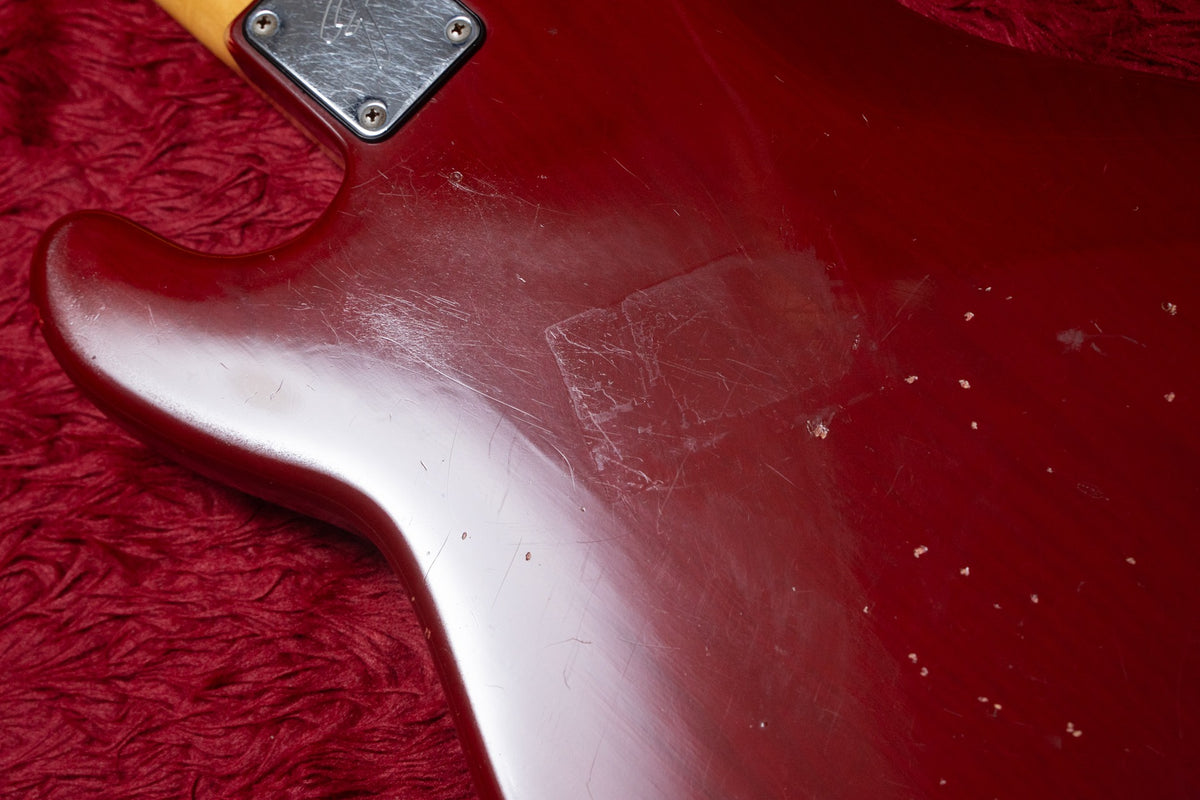 【used】Fender / 1980 Precision Bass Morocco Red 4.545kg #S887005【GIB Yokohama】