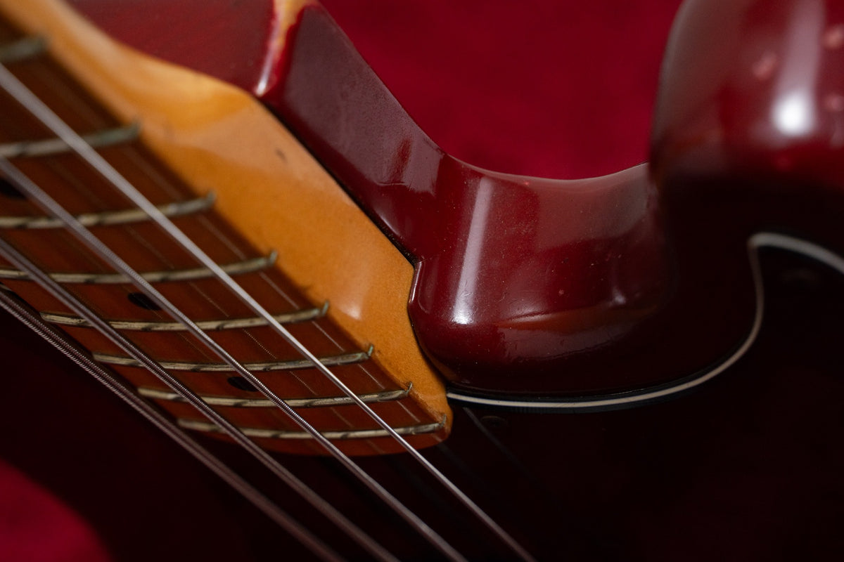 【used】Fender / 1980 Precision Bass Morocco Red 4.545kg #S887005【GIB Yokohama】