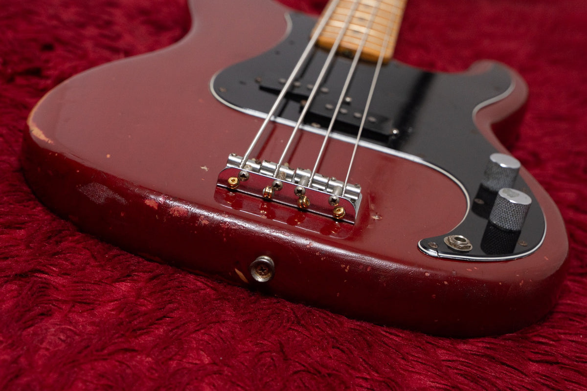【used】Fender / 1980 Precision Bass Morocco Red 4.545kg #S887005【GIB Yokohama】