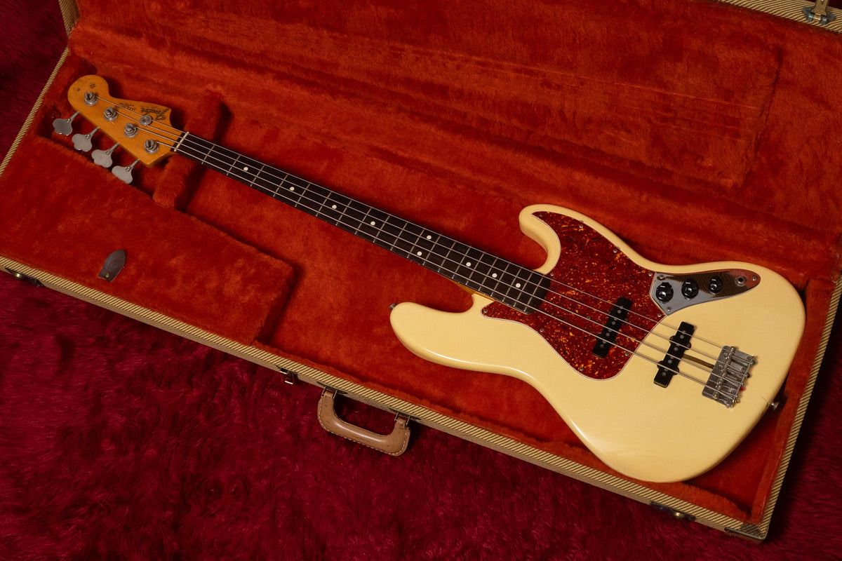 【used】Fender Custom Shop / 1962 Jazz Bass Olympic White 1988 4.265kg #V038602【GIB Yokohama】