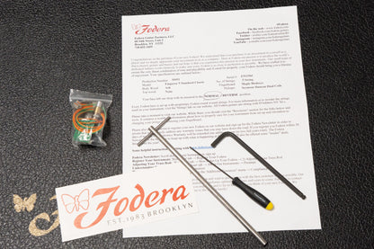 【used】Fodera / Emperor 5 Standard Classic Olympic White 2021 4.515kg #E5S196C【Consignment】【GIB Yokohama】