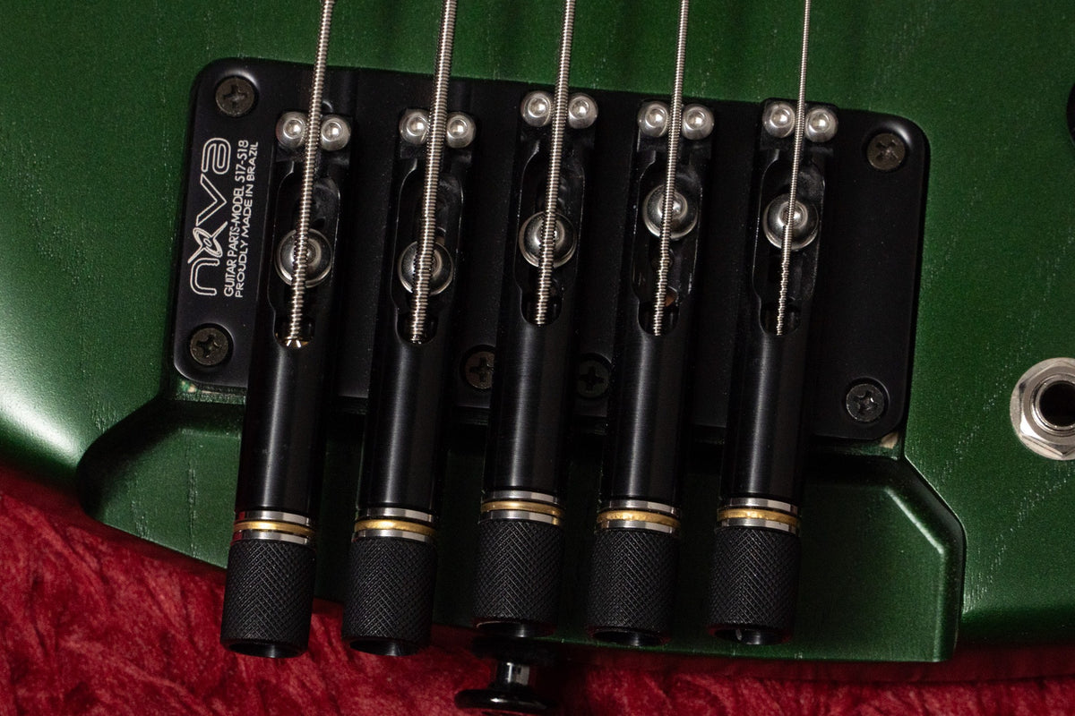 【new】saitias guitars / Lorentz 5 Custom "Swamp Ash open Pore"/Green Metallic 2.710kg #881026147【GIB Yokohama】