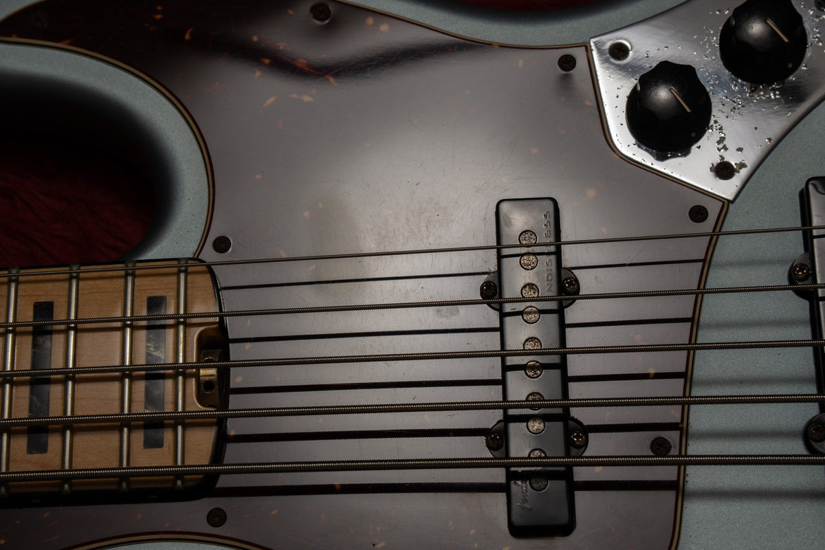 【used】Fender / American Elite Jazz Bass V Satin Blue Ice Metallic 2019 4.440kg #US19011702【GIB Yokohama】