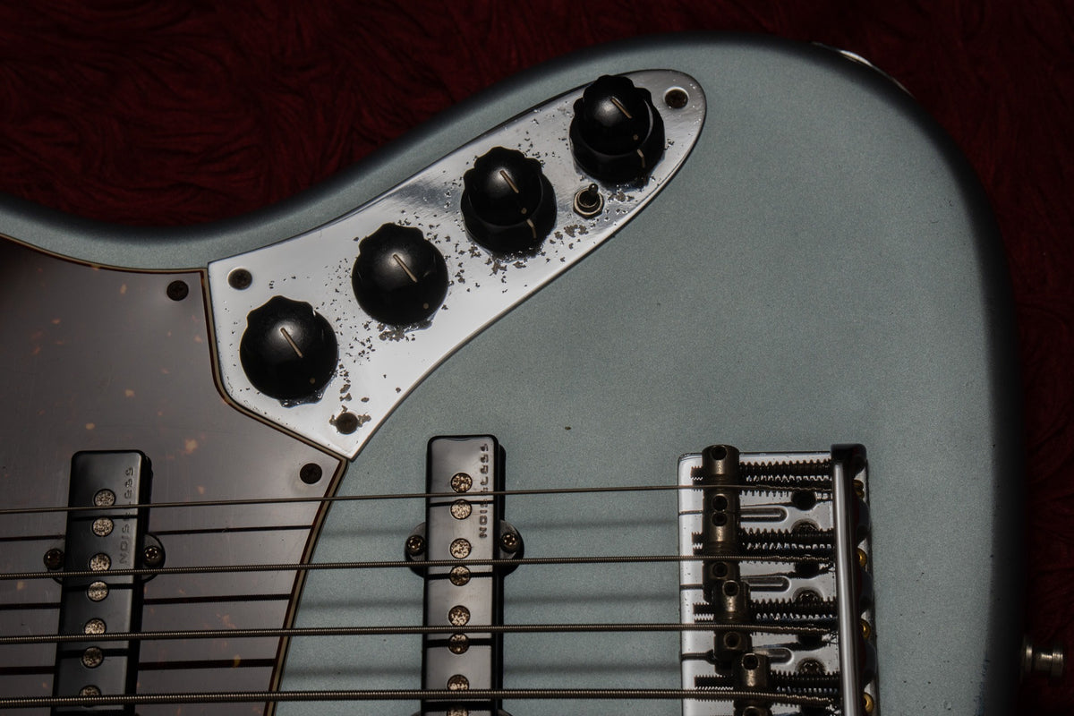 【used】Fender / American Elite Jazz Bass V Satin Blue Ice Metallic 2019 4.440kg #US19011702【GIB Yokohama】