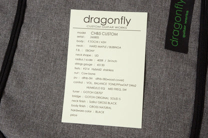 【new】dragonfly / CHB5 CUSTOM F.TOCHI / ASH 4.390kg #26080S【GIB Yokohama】