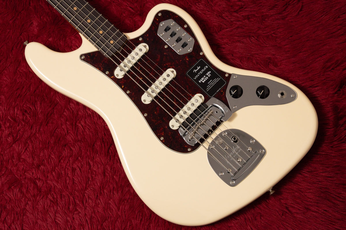 【used】Fender / Vintera III Early60’s Bass VI Olympic White 2026 4.550kg #MX26009977【GIB Yokohama】