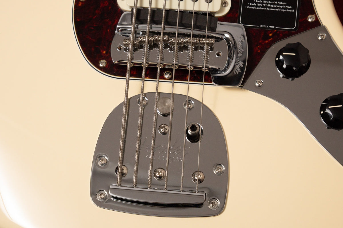【used】Fender / Vintera III Early60’s Bass VI Olympic White 2026 4.550kg #MX26009977【GIB Yokohama】
