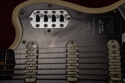 【used】Fender / Vintera III Early60’s Bass VI Olympic White 2026 4.550kg #MX26009977【GIB Yokohama】