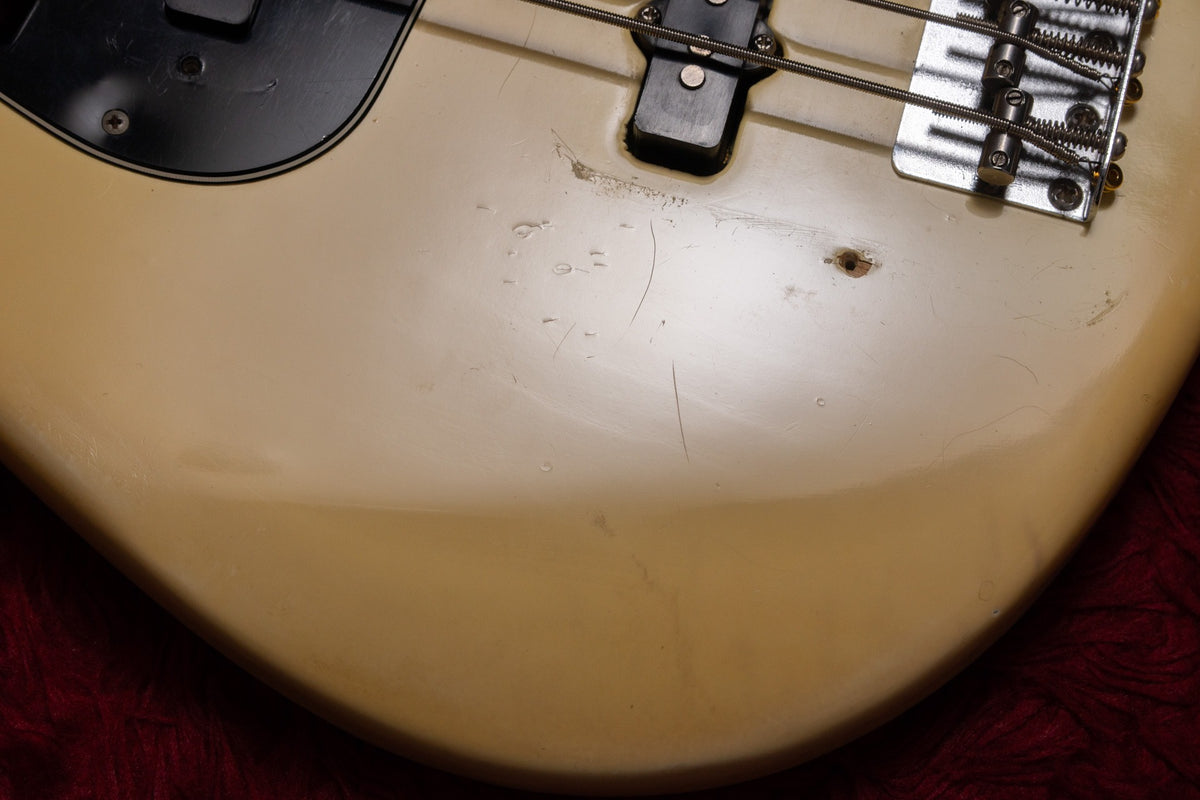 【used】Fender / Jazz Bass Olympic White 1976 4.785kg #7632648【GIB Yokohama】