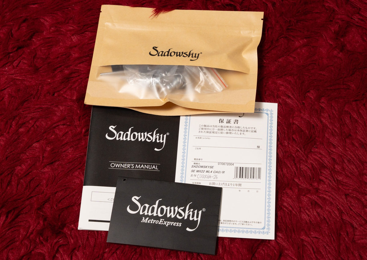 【new】Sadowsky / MX22 WL4 Japan Special Edition CAO/R 3.975kg #SMXC00006426【GIB Yokohama】