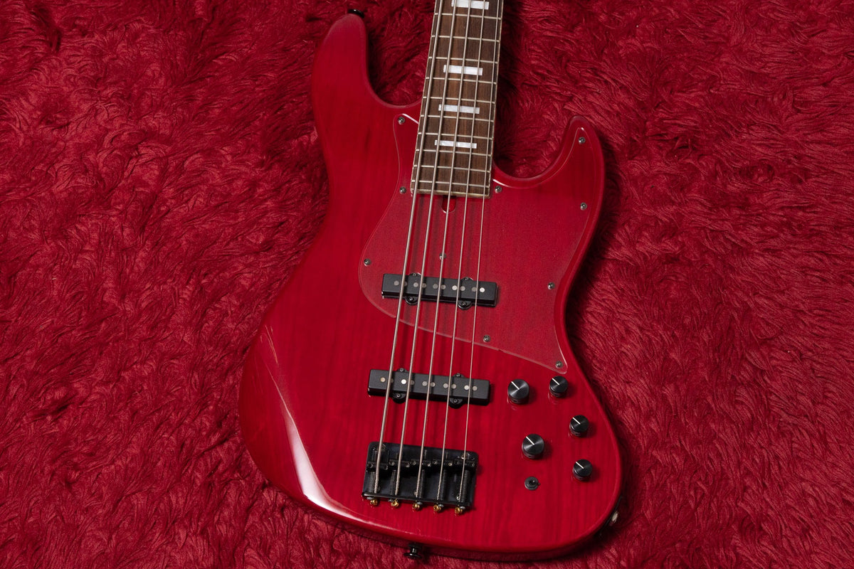 【used】Bacchus / STD-JB5 ASH/R STR with Aguilar Preamp 4.795kg #C10314【GIB Yokohama】
