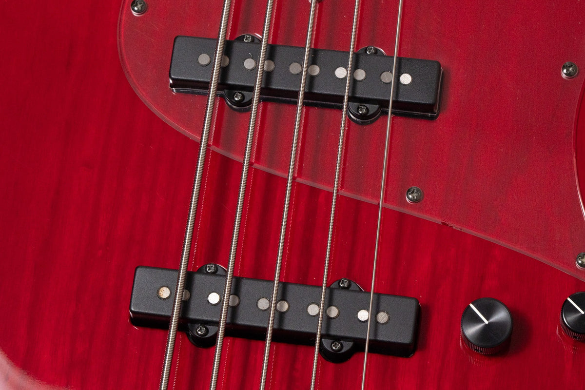 【used】Bacchus / STD-JB5 ASH/R STR with Aguilar Preamp 4.795kg #C10314【GIB Yokohama】
