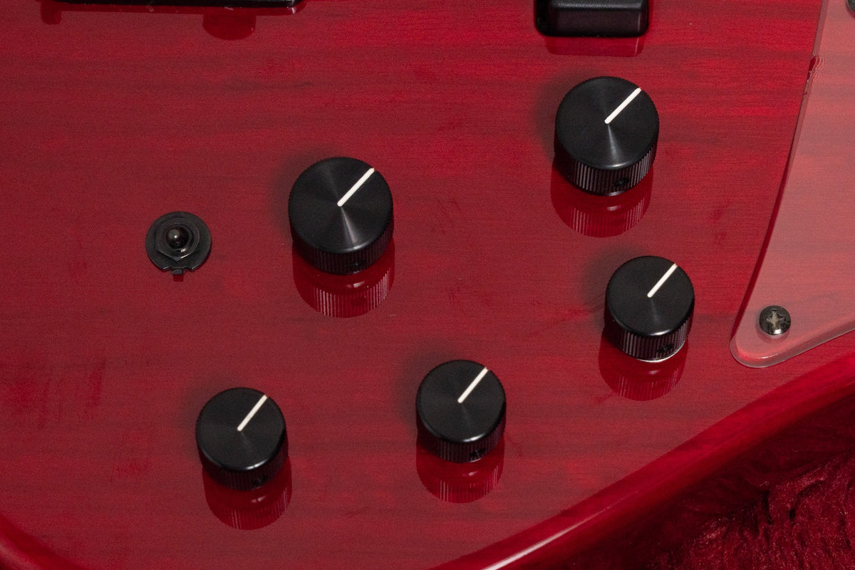 【used】Bacchus / STD-JB5 ASH/R STR with Aguilar Preamp 4.795kg #C10314【GIB Yokohama】