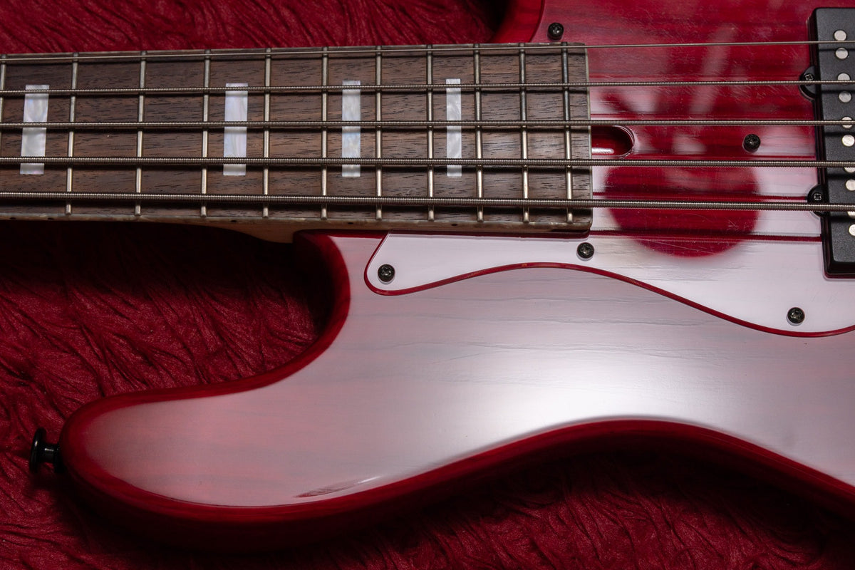 【used】Bacchus / STD-JB5 ASH/R STR with Aguilar Preamp 4.795kg #C10314【GIB Yokohama】