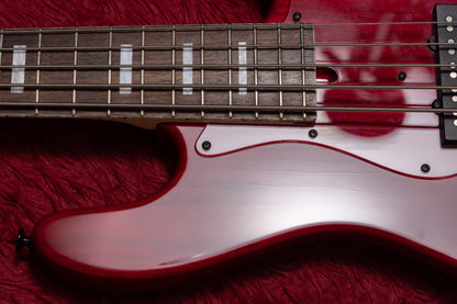【used】Bacchus / STD-JB5 ASH/R STR with Aguilar Preamp 4.795kg #C10314【GIB Yokohama】