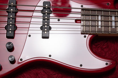 【used】Bacchus / STD-JB5 ASH/R STR with Aguilar Preamp 4.795kg #C10314【GIB Yokohama】