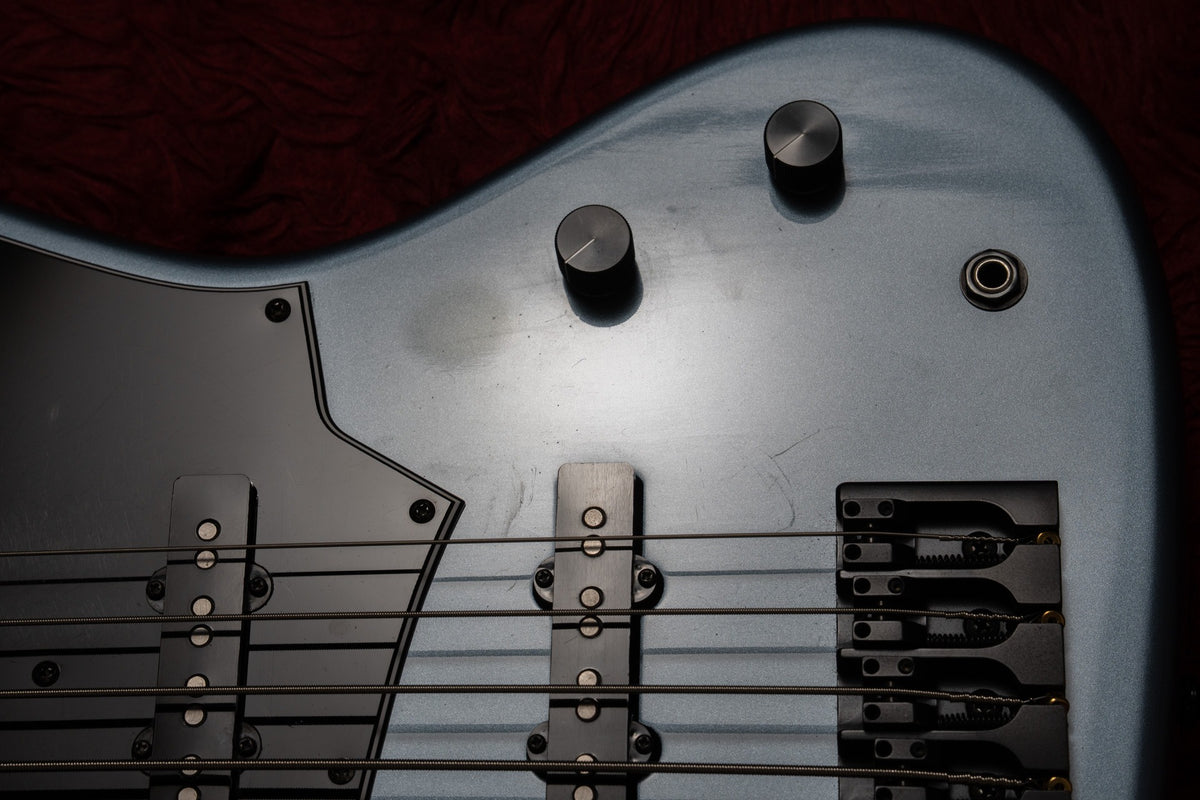 【used】Wood Custom Guitars / Vibe Standard - 4 Ice Blue Metallic 3.710kg #064【GIB Yokohama】