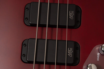 【new】Warwick / Rock Bass Streamer Standard 4 Burgundy Red Transparent 3.870kg #H569226-25【GIB Yokohama】
