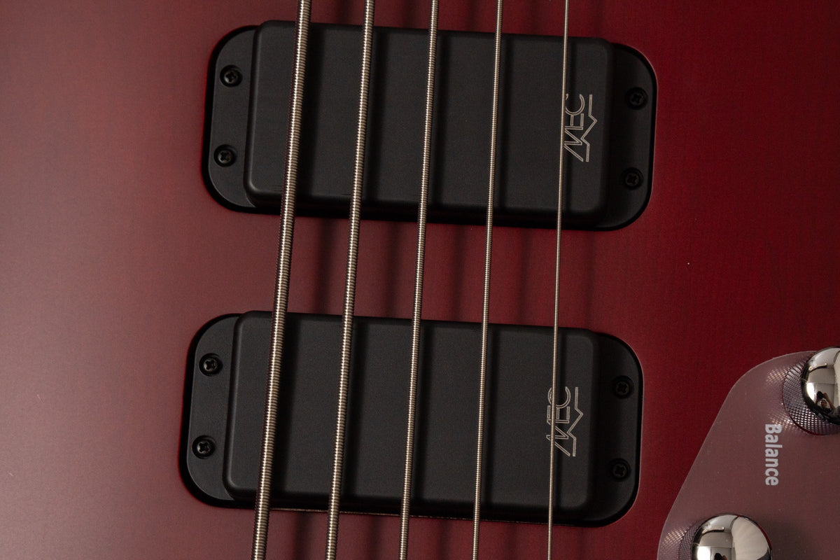 【new】Warwick / Rock Bass Streamer Standard 5 Burgundy Red Transparent 4.165kg #H569129-25【GIB Yokohama】