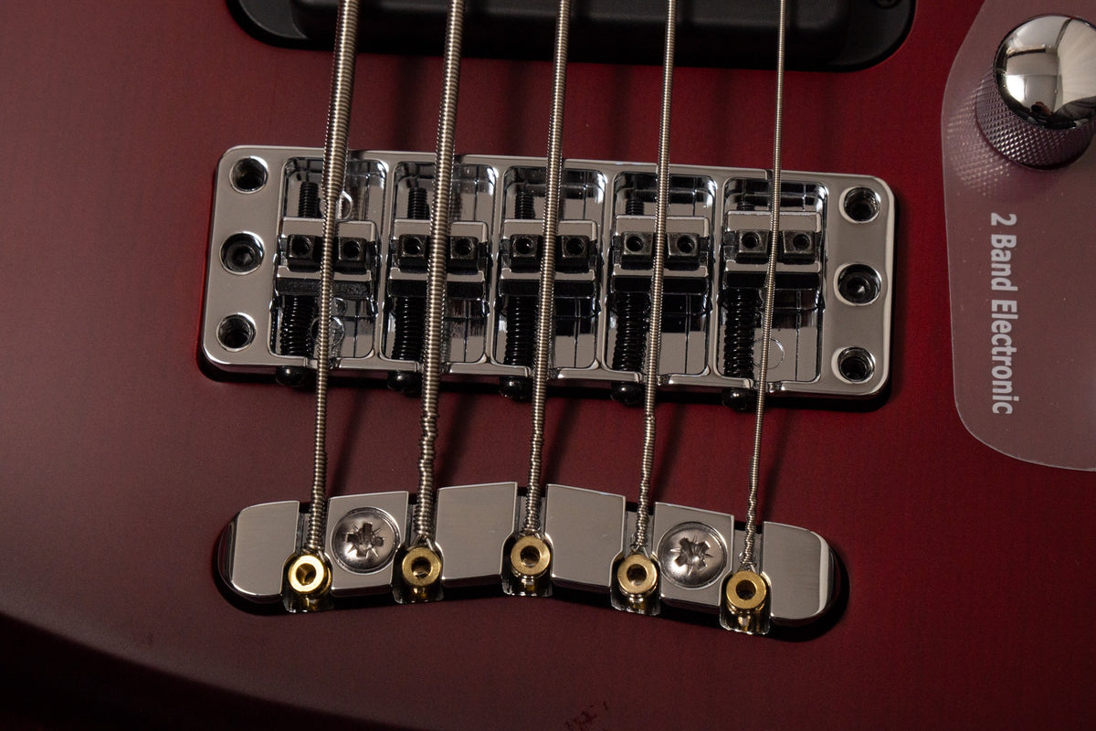 【new】Warwick / Rock Bass Streamer Standard 5 Burgundy Red Transparent 4.165kg #H569129-25【GIB Yokohama】