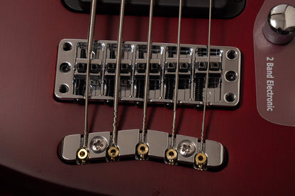 【new】Warwick / Rock Bass Streamer Standard 5 Burgundy Red Transparent 4.165kg #H569129-25【GIB Yokohama】