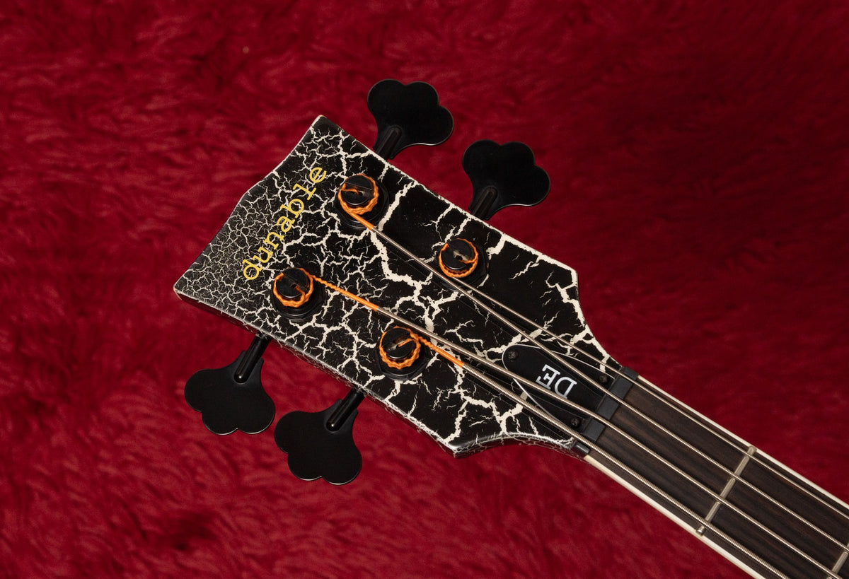 【used】Dunable Guitars / DE R2 Bass Black/White Crackle 4.280kg #R2690【GIB Yokohama】