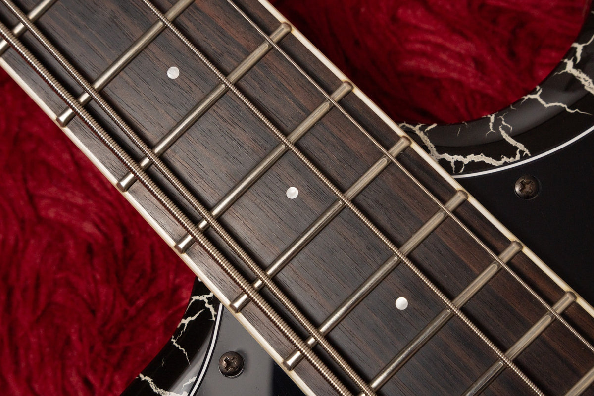 【used】Dunable Guitars / DE R2 Bass Black/White Crackle 4.280kg #R2690【GIB Yokohama】