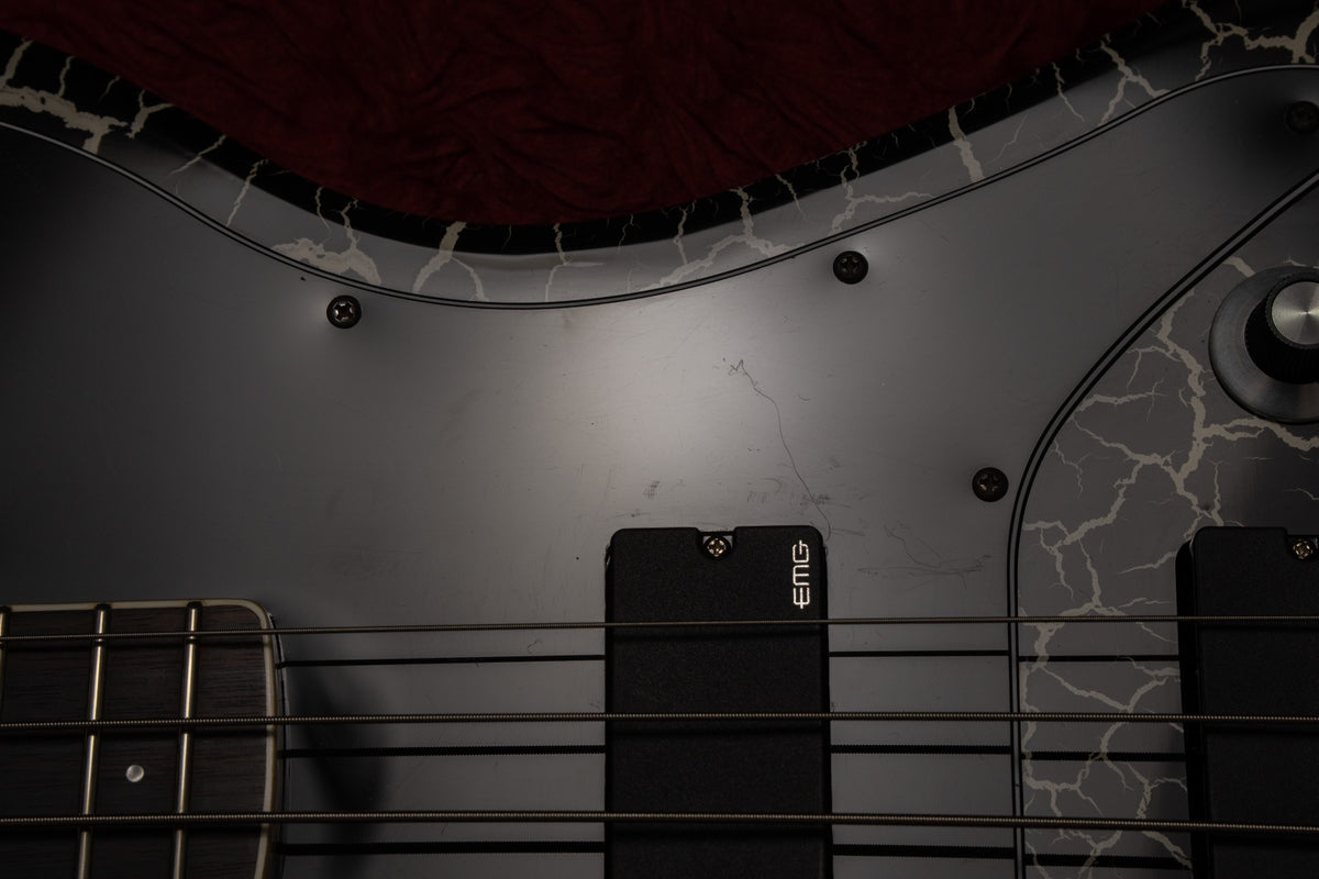 【used】Dunable Guitars / DE R2 Bass Black/White Crackle 4.280kg #R2690【GIB Yokohama】