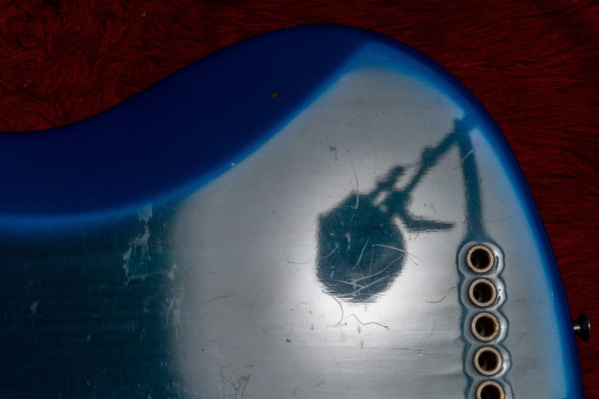 【used】Fender / American Deluxe Jazz Bass V Blue Burst 1997 4.255kg #N7249130【GIB Yokohama】