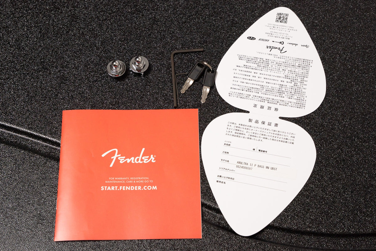 【used】Fender / American UltraⅡPrecision Bass Ultraburst 2024 4.255kg #US24009599【GIB Yokohama】