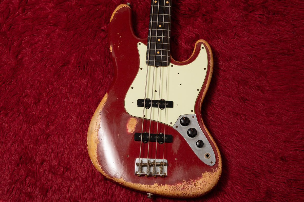 【used】Fender Custom Shop / Master Grade 1964 Jazz Bass Relic Dakota Red 2003 4.205kg #MGN80746【GIB Yokohama】