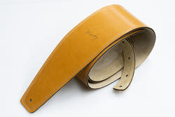 【new】Moody Straps / 4.0 Inch Camel/Cream Suede Long Tail【GIB Yokohama】