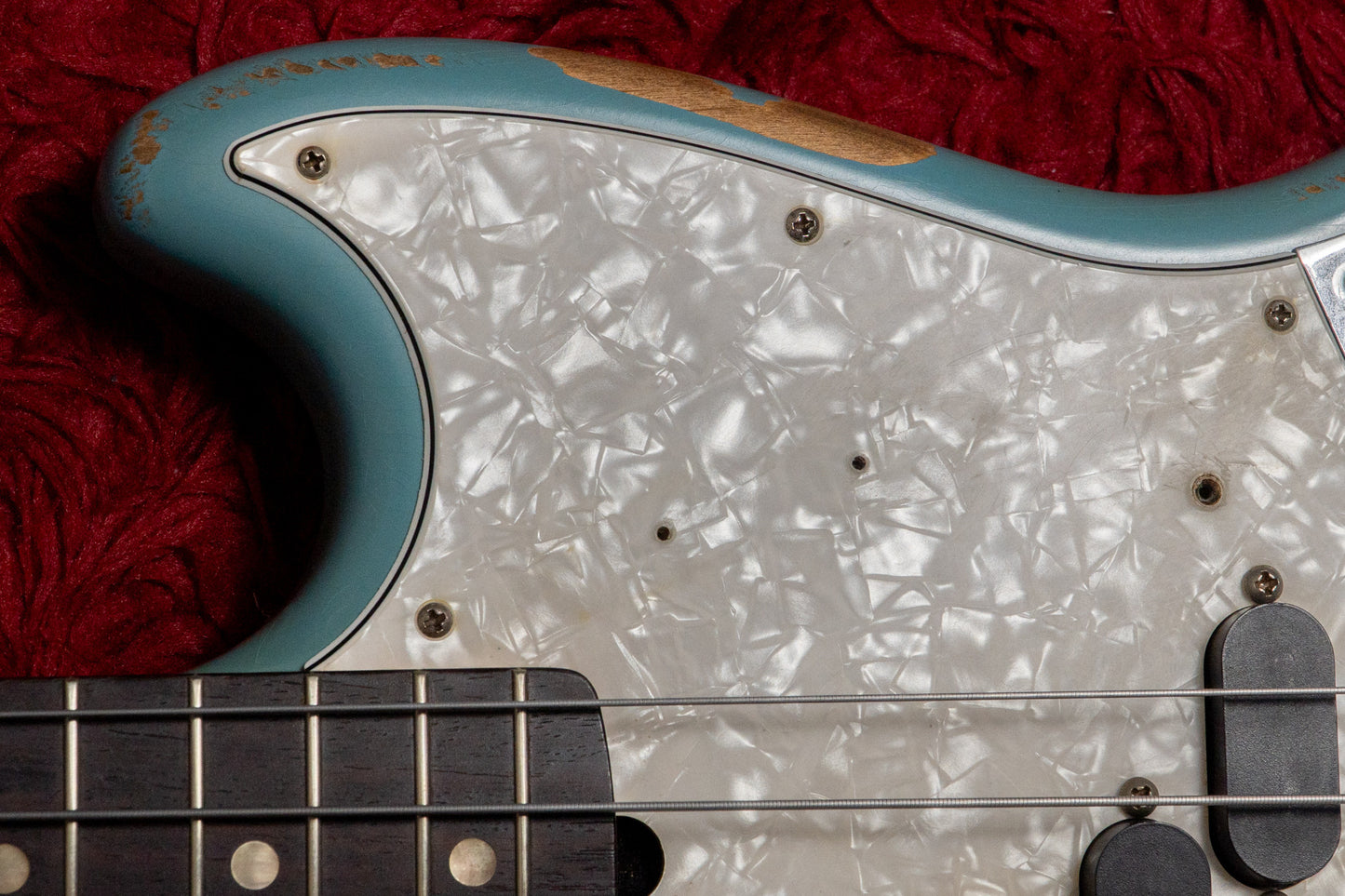 【used】Fender / JMJ Road Worn Mustang Bass Faded Daphne Blue 2021 3.620kg #MX21529611【GIB Yokohama】