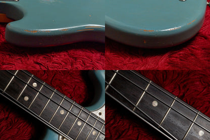 【used】Fender / JMJ Road Worn Mustang Bass Faded Daphne Blue 2021 3.620kg #MX21529611【GIB Yokohama】