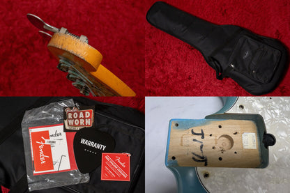 【used】Fender / JMJ Road Worn Mustang Bass Faded Daphne Blue 2021 3.620kg #MX21529611【GIB Yokohama】