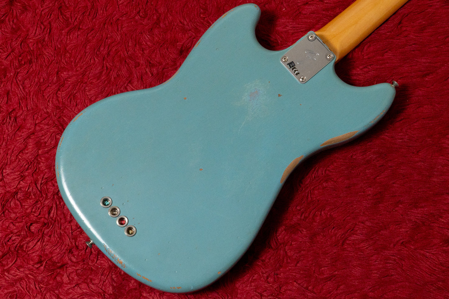 【used】Fender / JMJ Road Worn Mustang Bass Faded Daphne Blue 2021 3.620kg #MX21529611【GIB Yokohama】