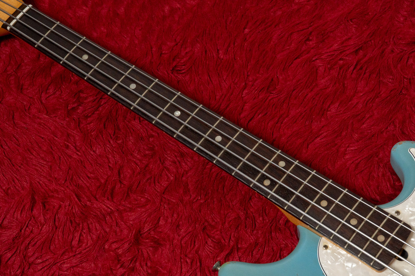 【used】Fender / JMJ Road Worn Mustang Bass Faded Daphne Blue 2021 3.620kg #MX21529611【GIB Yokohama】
