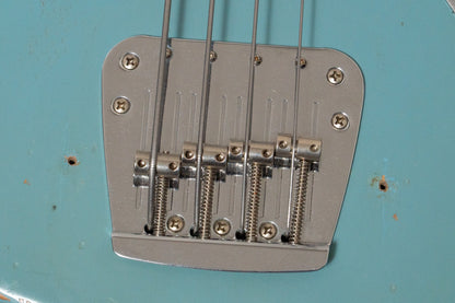 【used】Fender / JMJ Road Worn Mustang Bass Faded Daphne Blue 2021 3.620kg #MX21529611【GIB Yokohama】